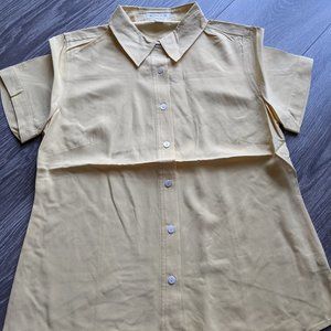 Red House Women's Button Down Shirt 100% Silk